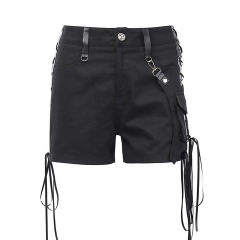 Hip Hop Straight Thin Lace Package e Summer Club  Casual Shorts