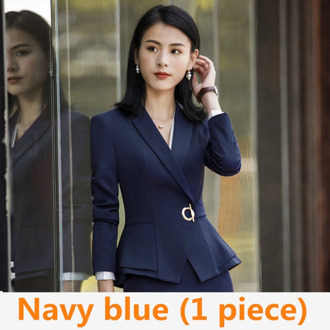 Colorful Women Skirt Suits   Business Office Suit  Suits Work Wear