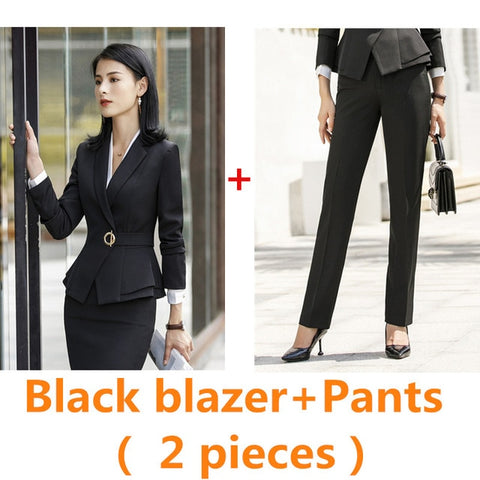Colorful Women Skirt Suits   Business Office Suit  Suits Work Wear