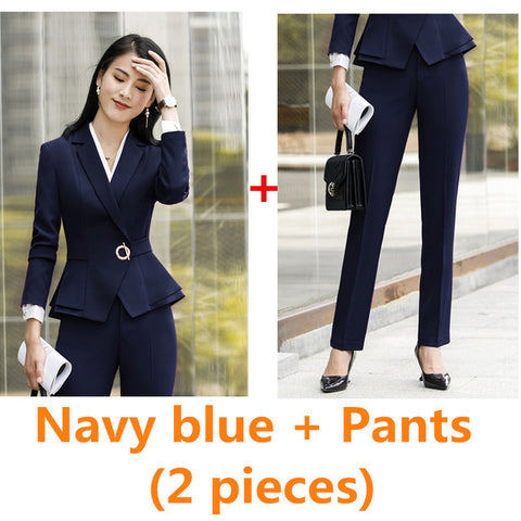 Colorful Women Skirt Suits   Business Office Suit  Suits Work Wear