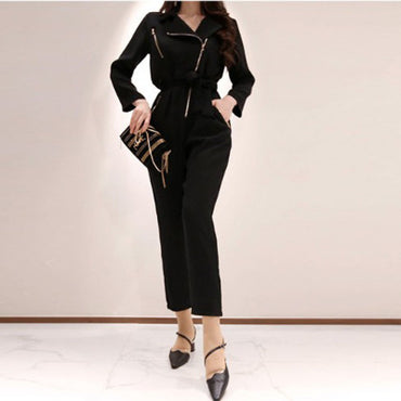 Comfortable Jumpsuit Vintage Work Style Temperament  Romper