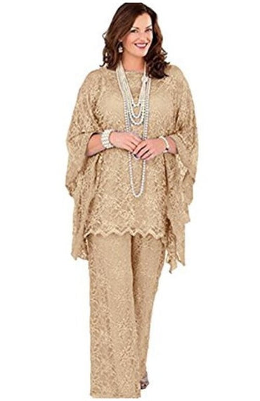 Long Sleeves Three Pieces Silver Gray  Dresses Formal madrinha