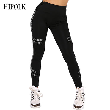 HIFOLK  Leggings Push Up Hip Leggings Breathable Absorb  Gym