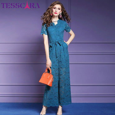 TESSCARA  Jumpsuits & Rompers Female Overalls Coveralls