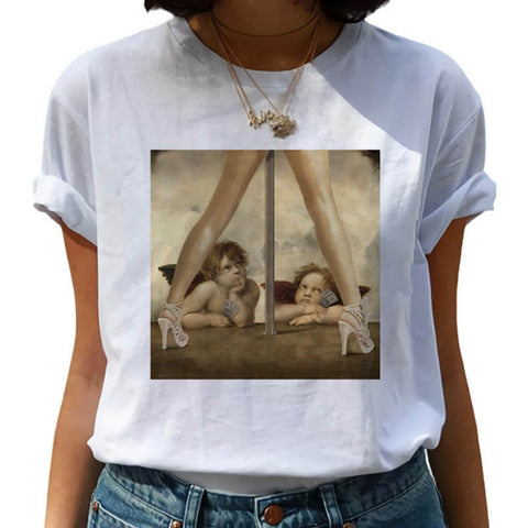 Harajuku Vintage  Aesthetic Kawaii Grunge T-shirt Fashion Streetwear