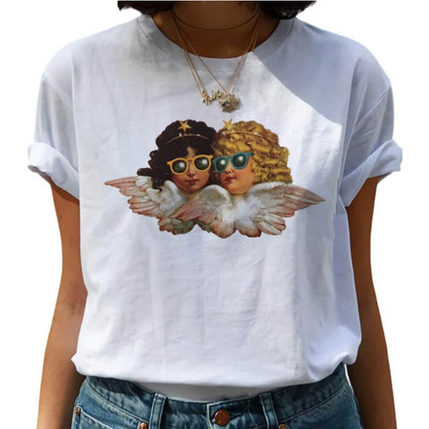 Harajuku Vintage  Aesthetic Kawaii Grunge T-shirt Fashion Streetwear