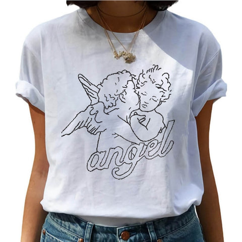 Harajuku Vintage  Aesthetic Kawaii Grunge T-shirt Fashion Streetwear