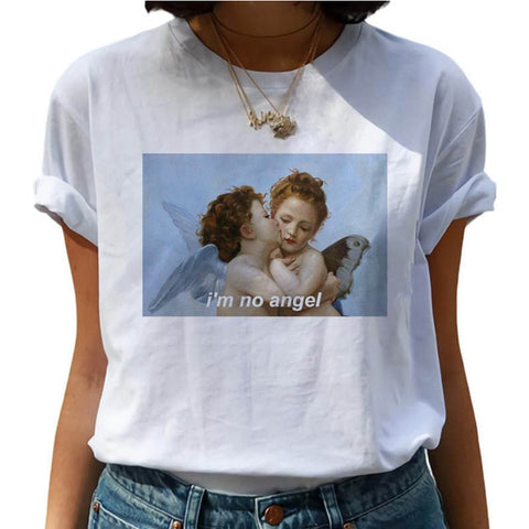 Harajuku Vintage  Aesthetic Kawaii Grunge T-shirt Fashion Streetwear