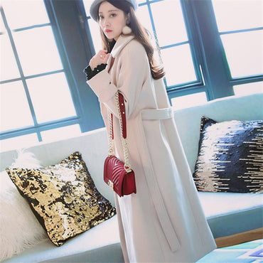 New Autumn And Winter Models Student Fashion Woolen Coat