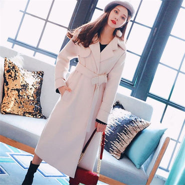 New Autumn And Winter Models Student Fashion Woolen Coat
