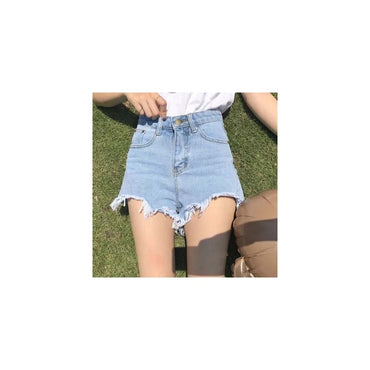 Mini Short Harajuku Denim Mujer 5xl  Vintage High Waist Lady