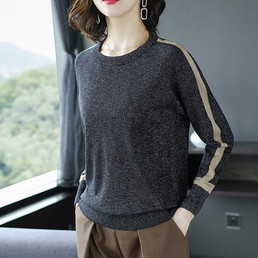 YISU thin Sweater Women Short sleeve Pullover Women fashion