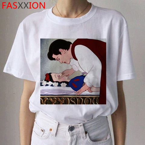 Princess Harajuku  Women Aesthetic  Ullzang Cartoon T-shirts
