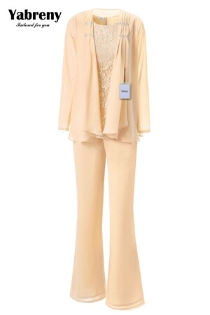 Yabreny Elegant  Lavender Chiffon Outfit for Special occasion