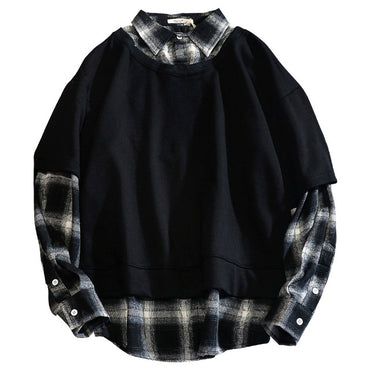 Tops & Hoodies Sweatshirts  O-neck Casual Loose Sweatshirt