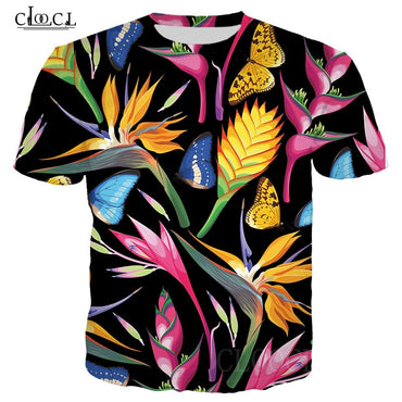3D Abstract Flower Printed  Sleeve Harajuku Sweatshirts  Hoodies
