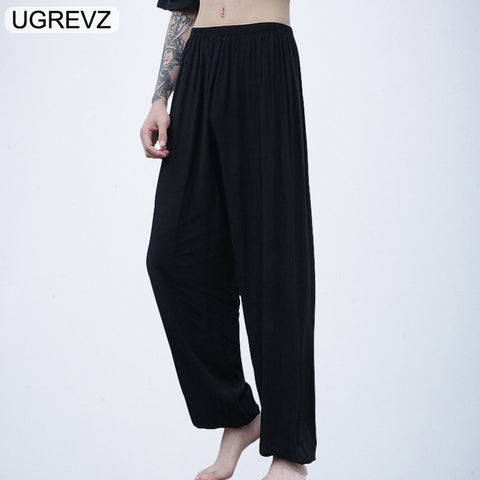 Solid Color Casual Loose Harem Pants Trousers Pantalon Femme