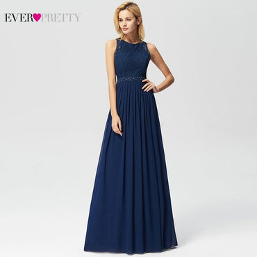 Evening Dresses Ever Pretty Elegant Beading A Line Pleated Chiffon