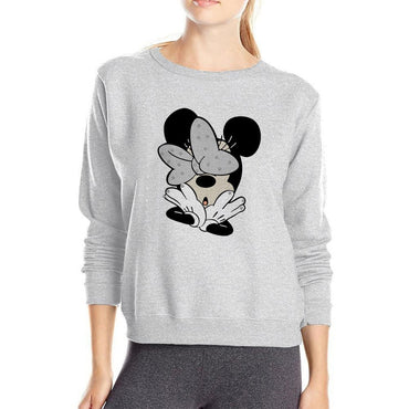 Mickey Hoodies  Cartoon Streetwear Casual Outwear Lovely