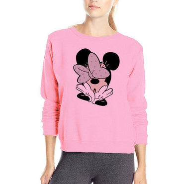 Mickey Hoodies  Cartoon Streetwear Casual Outwear Lovely
